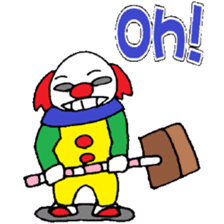 KM24 Clown The Uncle 2 sticker #8641427