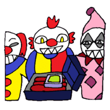 KM24 Clown The Uncle 2 sticker #8641436