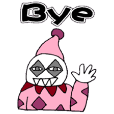 KM24 Clown The Uncle 2 sticker #8641445