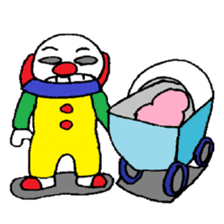 KM24 Clown The Uncle 2 sticker #8641452