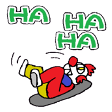 KM24 Clown The Uncle 2 sticker #8641456