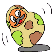 KM25 Soldier Daruma sticker #8733413