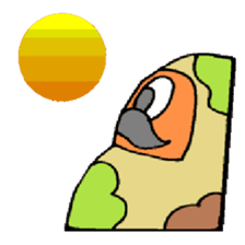 KM25 Soldier Daruma sticker #8733417