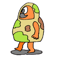 KM25 Soldier Daruma sticker #8733419