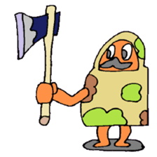 KM25 Soldier Daruma sticker #8733421