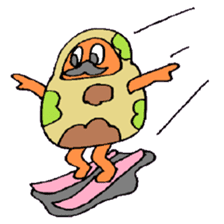 KM25 Soldier Daruma sticker #8733425