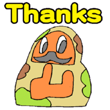 KM25 Soldier Daruma sticker #8733434