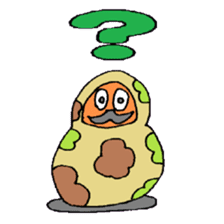 KM25 Soldier Daruma sticker #8733436