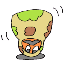 KM25 Soldier Daruma sticker #8733441