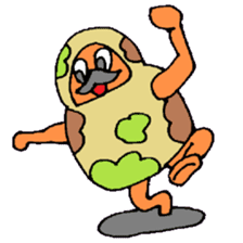 KM25 Soldier Daruma sticker #8733442