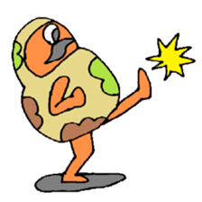 KM25 Soldier Daruma sticker #8733445