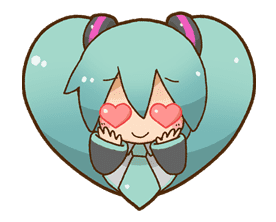 Hatsune Miku: All Together sticker #24346