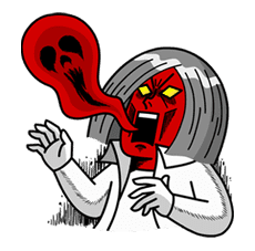 LINE Characters Blow a Fuse sticker #41314