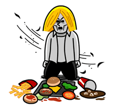 LINE Characters Blow a Fuse sticker #41331