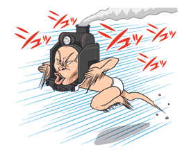 Moving Ike! Inachu Takkyu-bu Stickers sticker #5412445