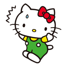 Hello Kitty sticker #3022
