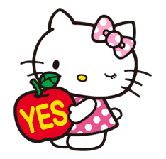 Hello Kitty sticker #3033