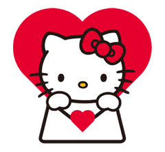 Hello Kitty sticker #3045