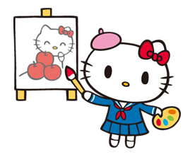 Hello Kitty sticker #3057