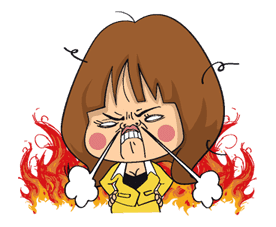 Office Lady Nobuko sticker #4644