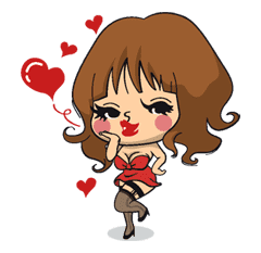 Office Lady Nobuko sticker #4650