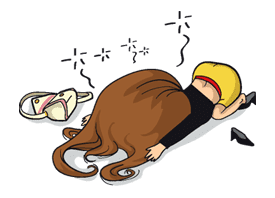 Office Lady Nobuko sticker #4659