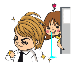 Office Lady Nobuko sticker #4662