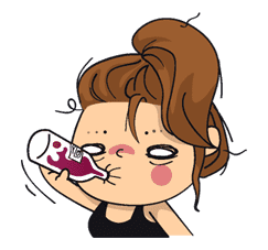 Office Lady Nobuko sticker #4668