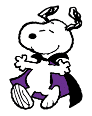 Snoopy Halloween sticker #4823