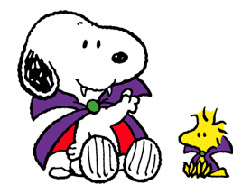 Snoopy Halloween sticker #4837
