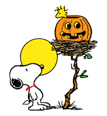 Snoopy Halloween sticker #4839