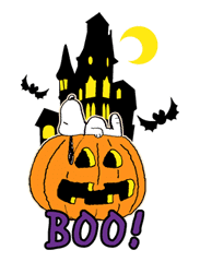 Snoopy Halloween sticker #4852