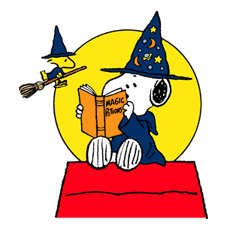 Snoopy Halloween sticker #4855
