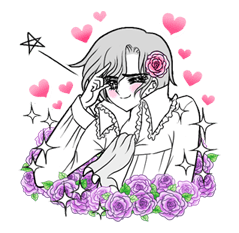 Miss. Elegant 2 sticker #6039