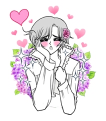 Miss. Elegant 2 sticker #6040