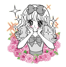 Miss. Elegant 2 sticker #6044