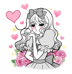 Miss. Elegant 2 sticker #6045