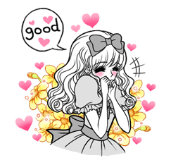 Miss. Elegant 2 sticker #6048