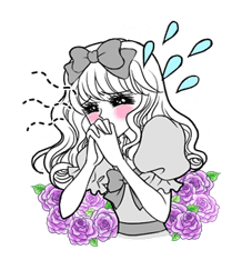 Miss. Elegant 2 sticker #6050