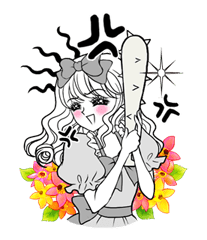 Miss. Elegant 2 sticker #6051