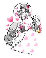 Miss. Elegant 2 sticker #6054