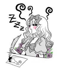 Miss. Elegant 2 sticker #6072