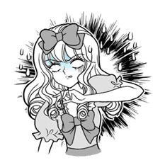 Miss. Elegant 2 sticker #6073