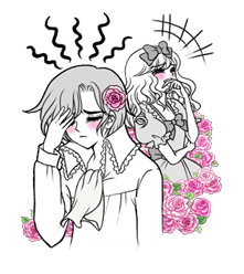 Miss. Elegant 2 sticker #6076