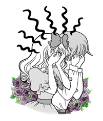 Miss. Elegant 2 sticker #6077