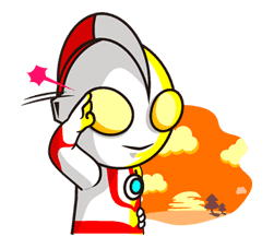 ULTRAMAN sticker #9434
