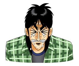 Kaiji sticker #14606