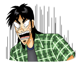 Kaiji sticker #14610