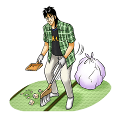 Kaiji sticker #14616