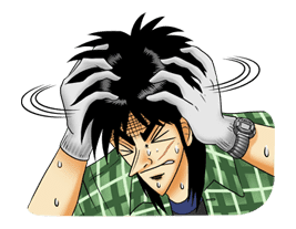 Kaiji sticker #14617